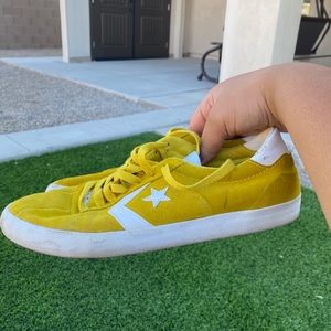 Mustard Yellow Converse